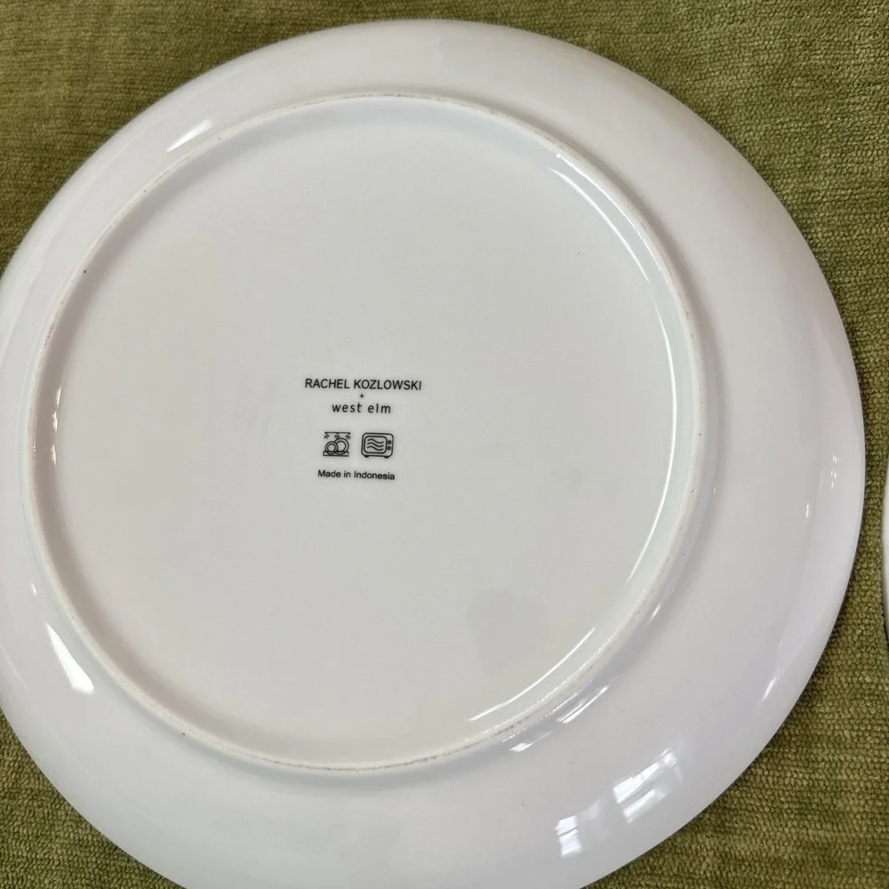 West Elm Rachel Kozlowski Dapper Animal Plate Frenchie Boston Terrier Plate Cute